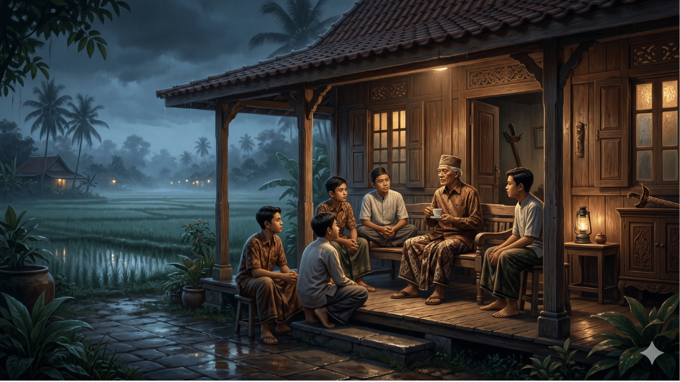Pandawa Lima di Rumah Limasan